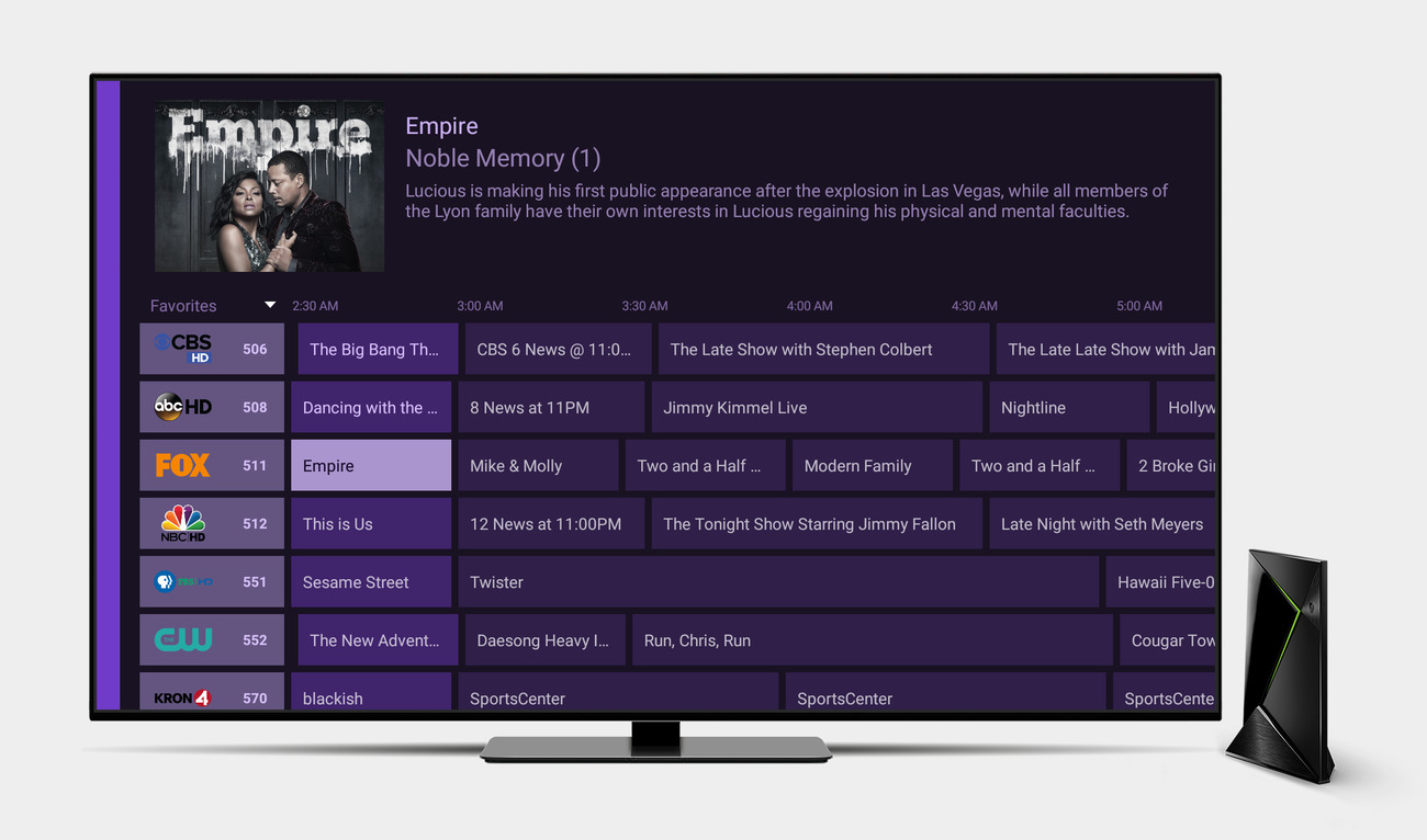 channels android tv shield