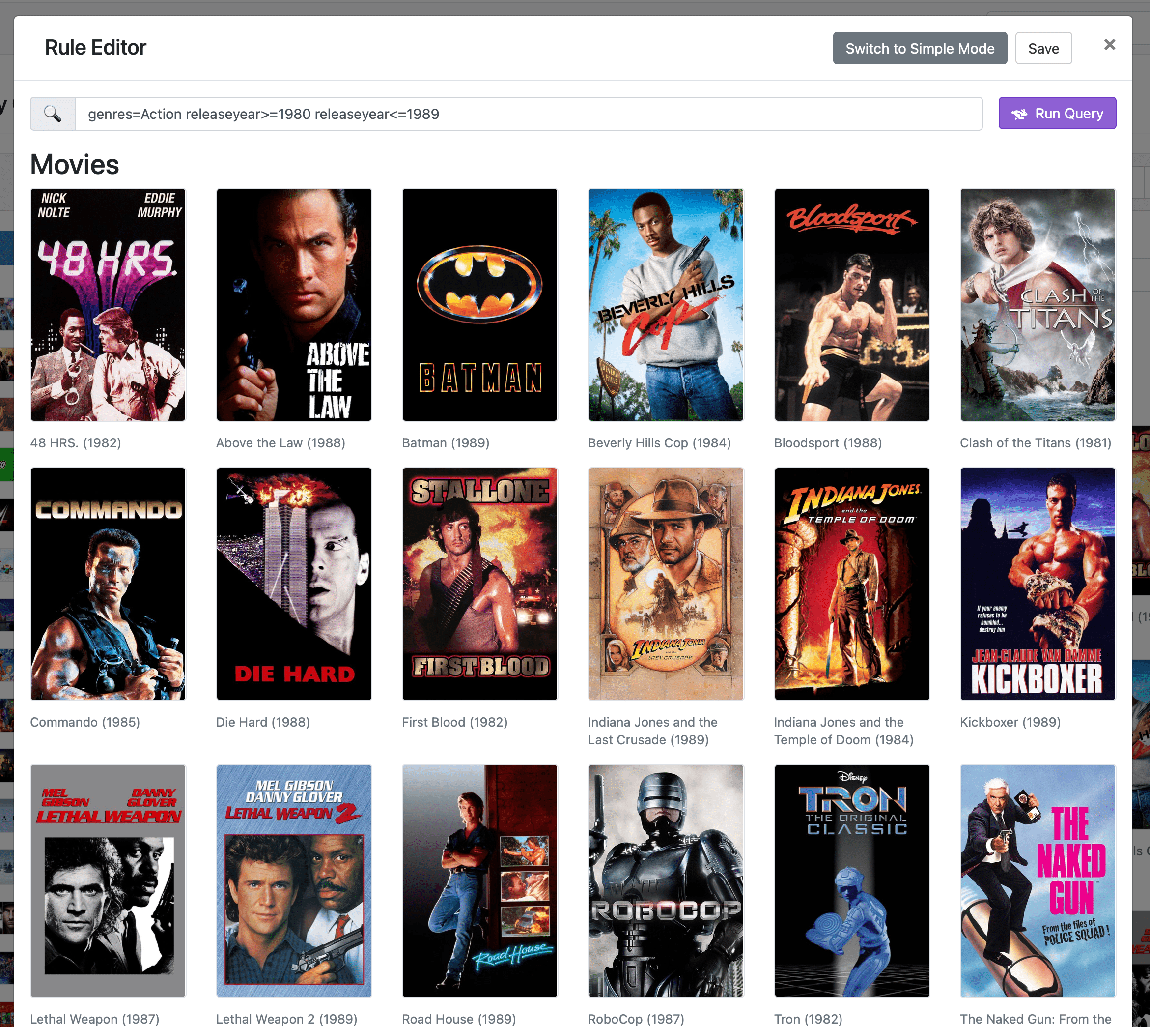 smart rule advanced rule