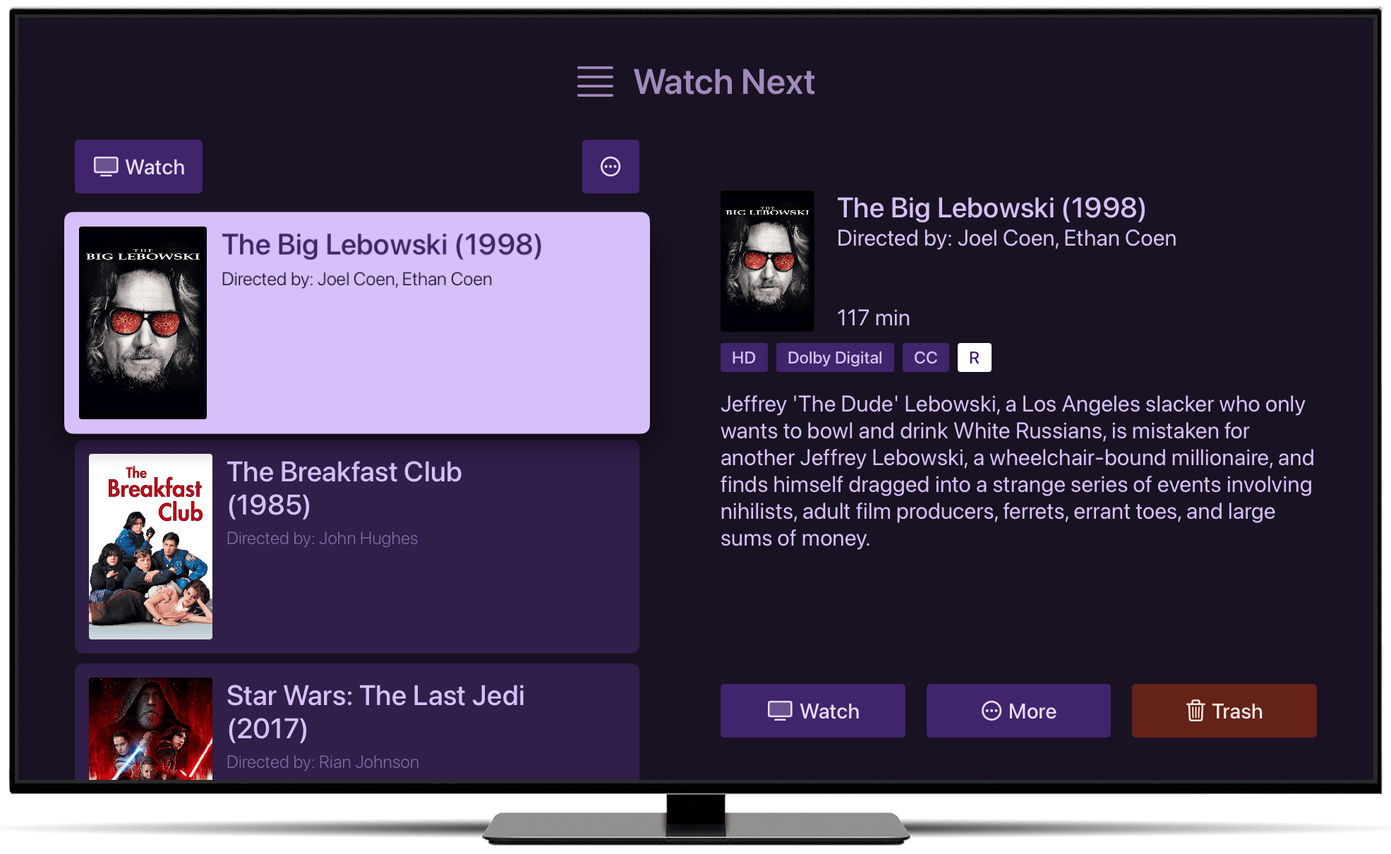 personal content library playlists